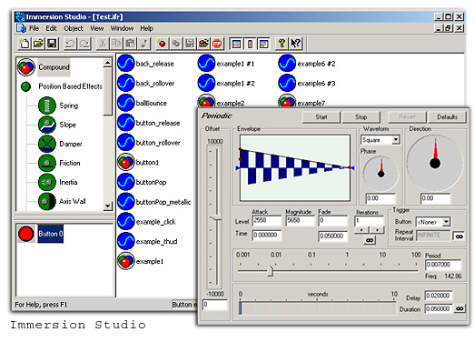 Immersion Studio Screenshot