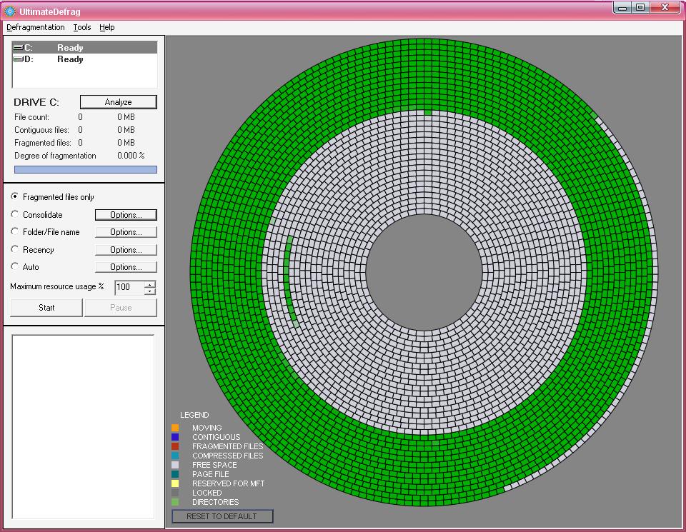 UltimateDefrag 1.46