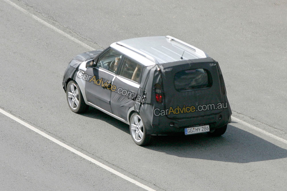 Kia soul (AM) spyshot