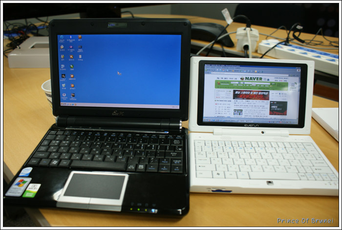 [IT/노트북] 전자사전만한 노트북PC 라온디지털 '에버런 노트'