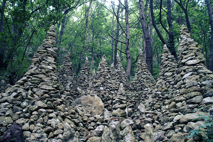 마산팔용산돌탑