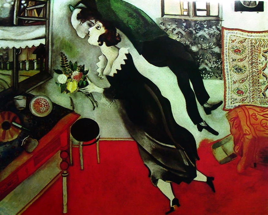 Marc Chagall (1887-1985) - The Birthday, 1915, oil on canvas
