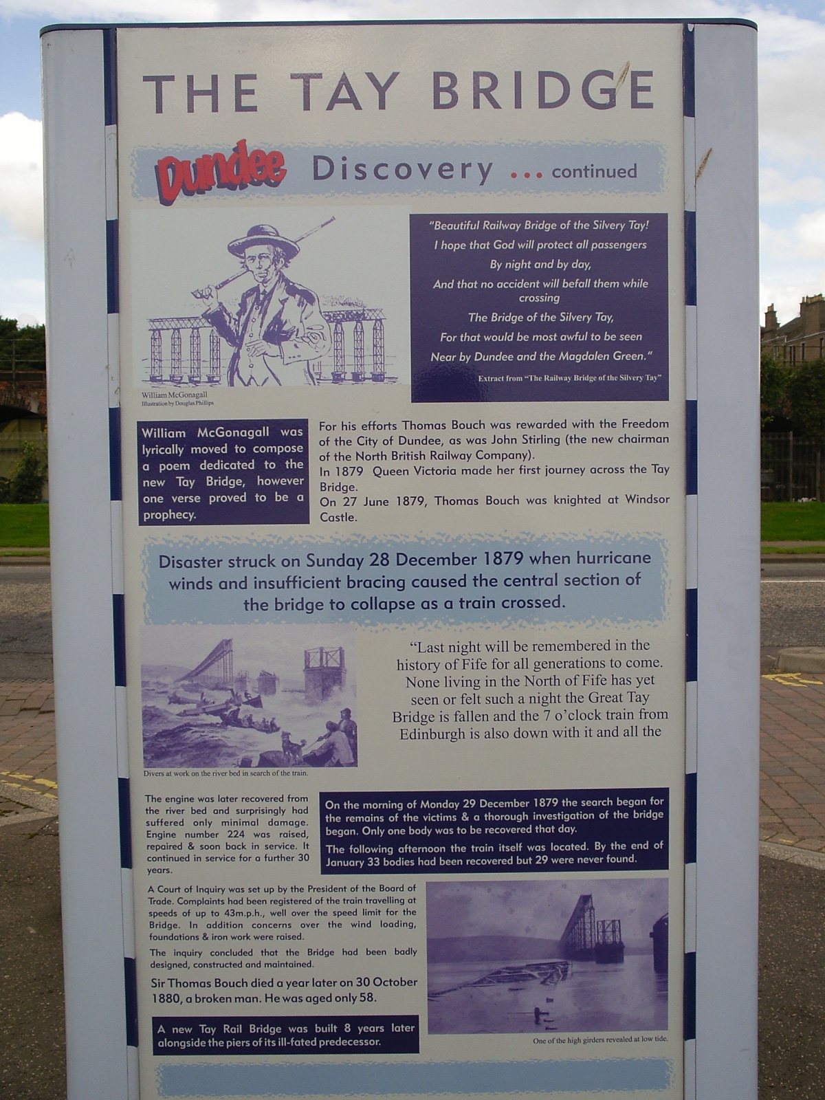 History of Dundee - the Tay Bridge