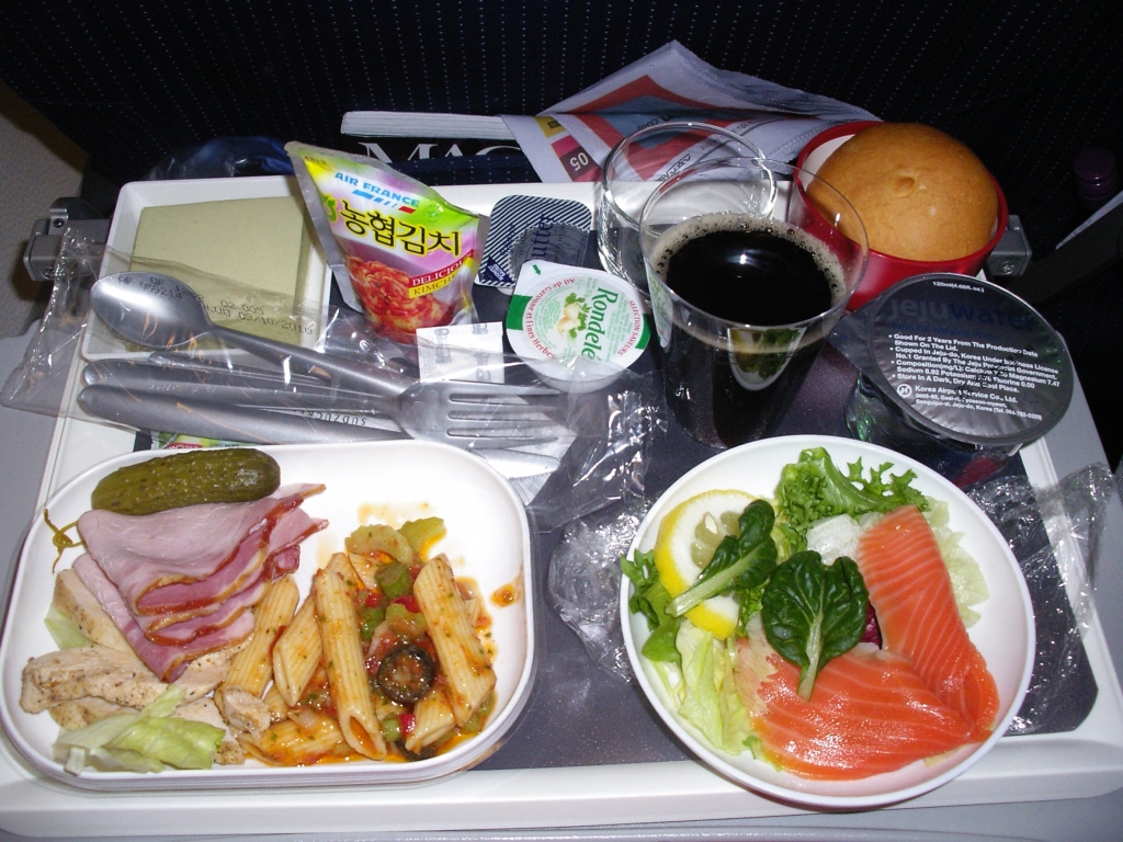 My first 'Air France' meal
