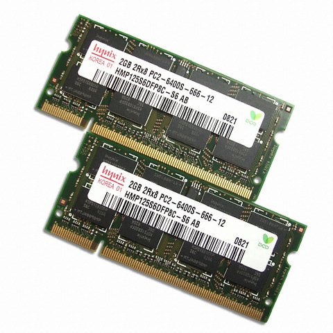 노트북용 DDR2 램(RAM)