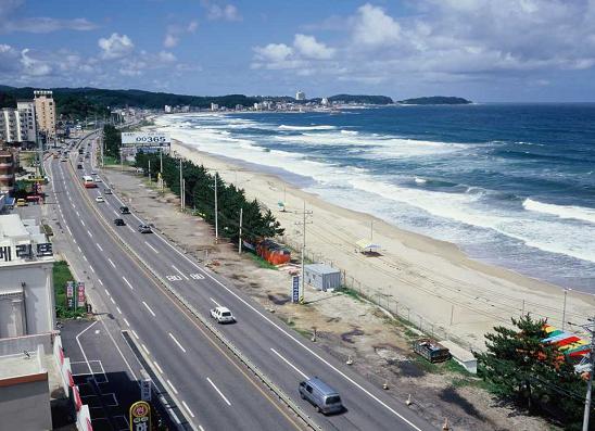 한국의 아름다운 길 - 동해안의 국도 7호선