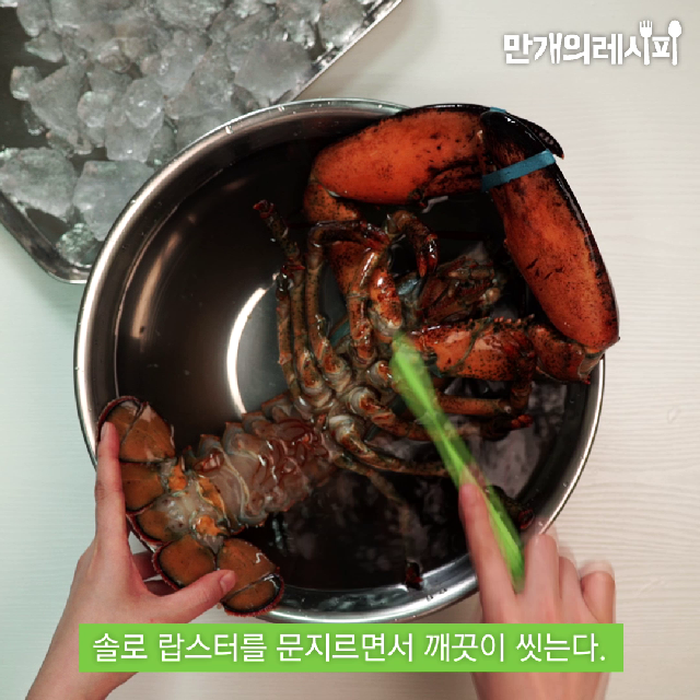 랍스터 속살 100% 발라먹기 위해선!? 랍스터찌는법 [만개의노하우] - Kakaotv